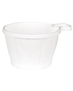 Plastkop m/hank 21cl 50stk