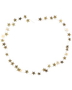 Ranke m/stjerner messing - 249cm