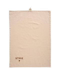 Viskestykke Tradition m/Hygge hørfarvet