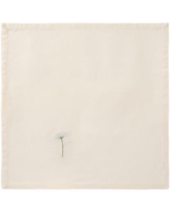 Ib Laursen Stofserviet Flora m/marguerit butter cream