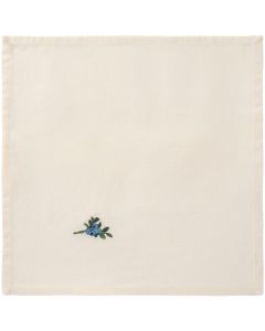 Ib Laursen Stofserviet Flora m/marguerit butter cream