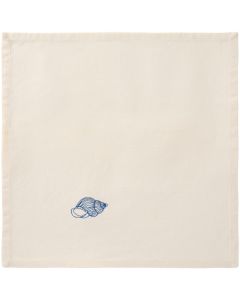 Ib Laursen Stofserviet Flora m/marguerit butter cream