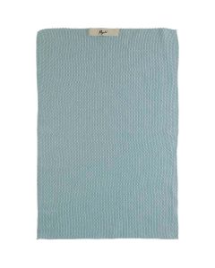 Håndklæde Mynte Strikket 40x60cm - Nordic Sky