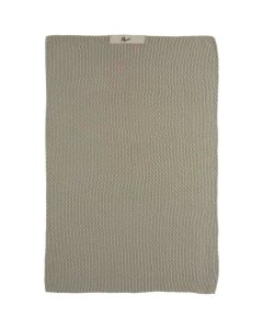 Håndklæde Mynte Strikket - Sand