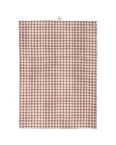 Viskestykke Mette malva m/naturfarvede små tern
