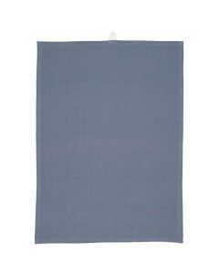 Viskestykke Sofus ensfarvet blå