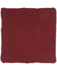 Stofserviet dobbeltvævet - Rød