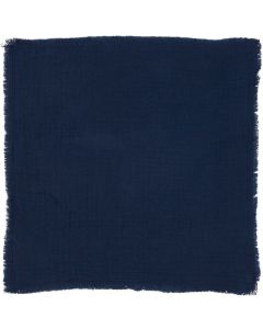 Stofserviet dobbeltvævet - Indigo
