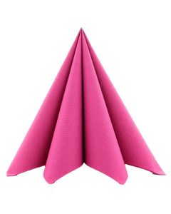 Mank stofligende serviet - 40x40cm - 50stk Violet