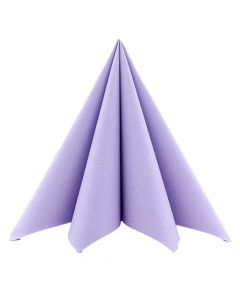 Sovie Stofligende Serviet 40x40cm 12stk – Lilla