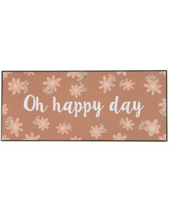 Metalskilt - Oh Happy Day