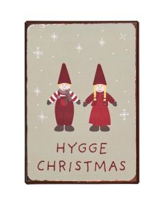 Metalskilt Hygge Christmas