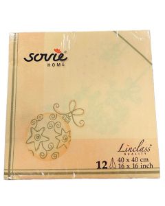 Sovie Stoflignende Serviet 40x40cm 12stk - Tiffany