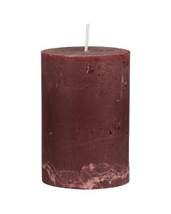 Rustik bloklys hør 6,8x10cm