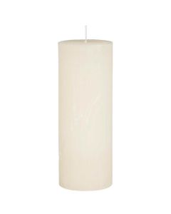 Rustikbloklys creme 6,8x18cm