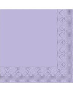 Sovie 40x40 3-lags 20stk serviet - Lilla