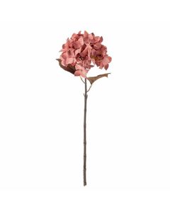 Hydrangea Stilk Rosa, Kunstige Blomster