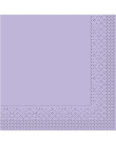 Mank 40x40 3-lags serviet 100stk - Lilla