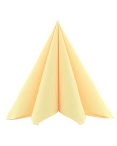 Mank stofligende serviet - 40x40cm - 50stk Sahara Gul