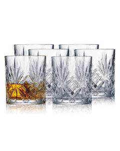 Lyngby Krystal Melodia Whiskyglas 31 cl 6 stk