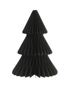 Juletræ stående foldet papir m/magnetlukning