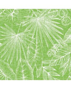 Mank Stofligende Middagsserviet 50stk - Kona Oliven