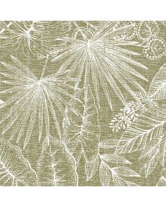 Mank Stofligende Middagsserviet 50stk - Kona Brun