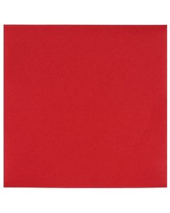 Airlaid Middagsserviet 40x40cm 50stk - Rød