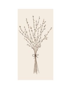 Ib Laursen Middagsserviet 3-lags 16stk - Jordbær