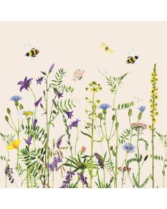 Ib Laursen Middagsserviet 3-lags 50stk - Summer Field