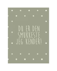 A7 Kort - Du er den smukkeste jeg kender