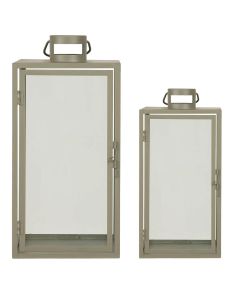 Alabama Lanterne 2stk - Grøn