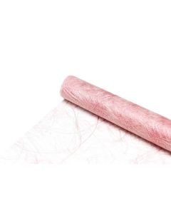 Sizoweb bordløber - 30 cm x 5 meter - Rosa