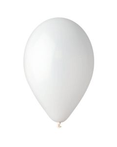 Ballon 10stk - Hvid