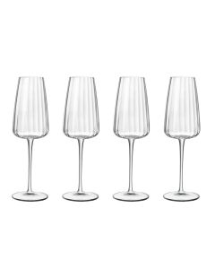 Luigi Bormioli Optica Champagneglas 21 cl 4 stk