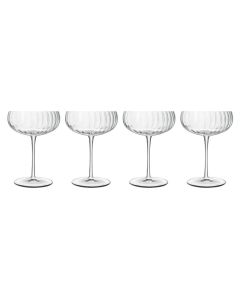 Luigi Bormioli Optica Champagneskål 30 cl 4 stk
