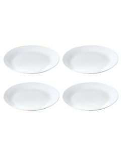 Aida Cafe Steaktallerken 27cm 4stk - Hvid