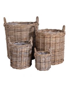 Kurve Caor Rattan - 4stk