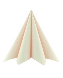 Mank Stofligende Serviet 40x40cm 50stk - Creme