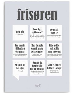 Dialægt Kort - Frisøren