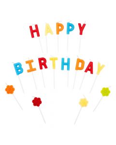 Duni Fødselsdaglys - 17stk