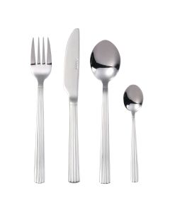 Aida Groovy Bestiksæt 16 Dele - Rustfrit Stål