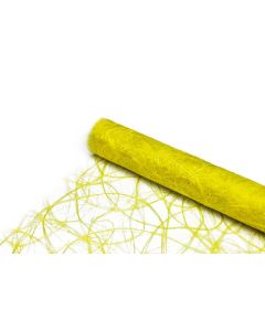 Sizoweb bordløber - 30 cm x 25 meter - Gul