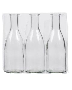 Vase glas 18cm - 3stk