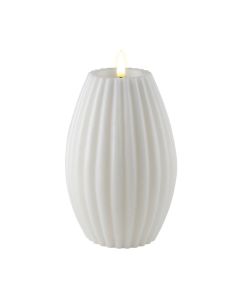 Deluxe LED Rillelys 10x15cm - Hvid