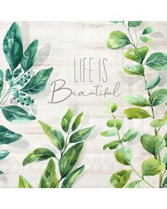 IHR Frokostserviet 3-lags 20stk - Bonnie Creme