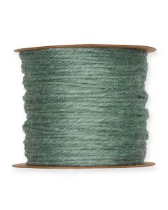 Jutesnor 50m - Opal grøn