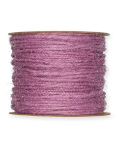 Jutesnor 50m - Støvrosa