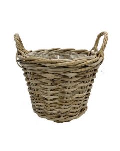 Kurv m/plastindlæg Ø30cm