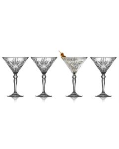 Lyngby Glas Krystal Melodia Cocktailglas 21 cl 4 stk